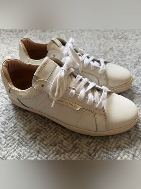 All Saints Sheer Leather Low-Top Sneakers